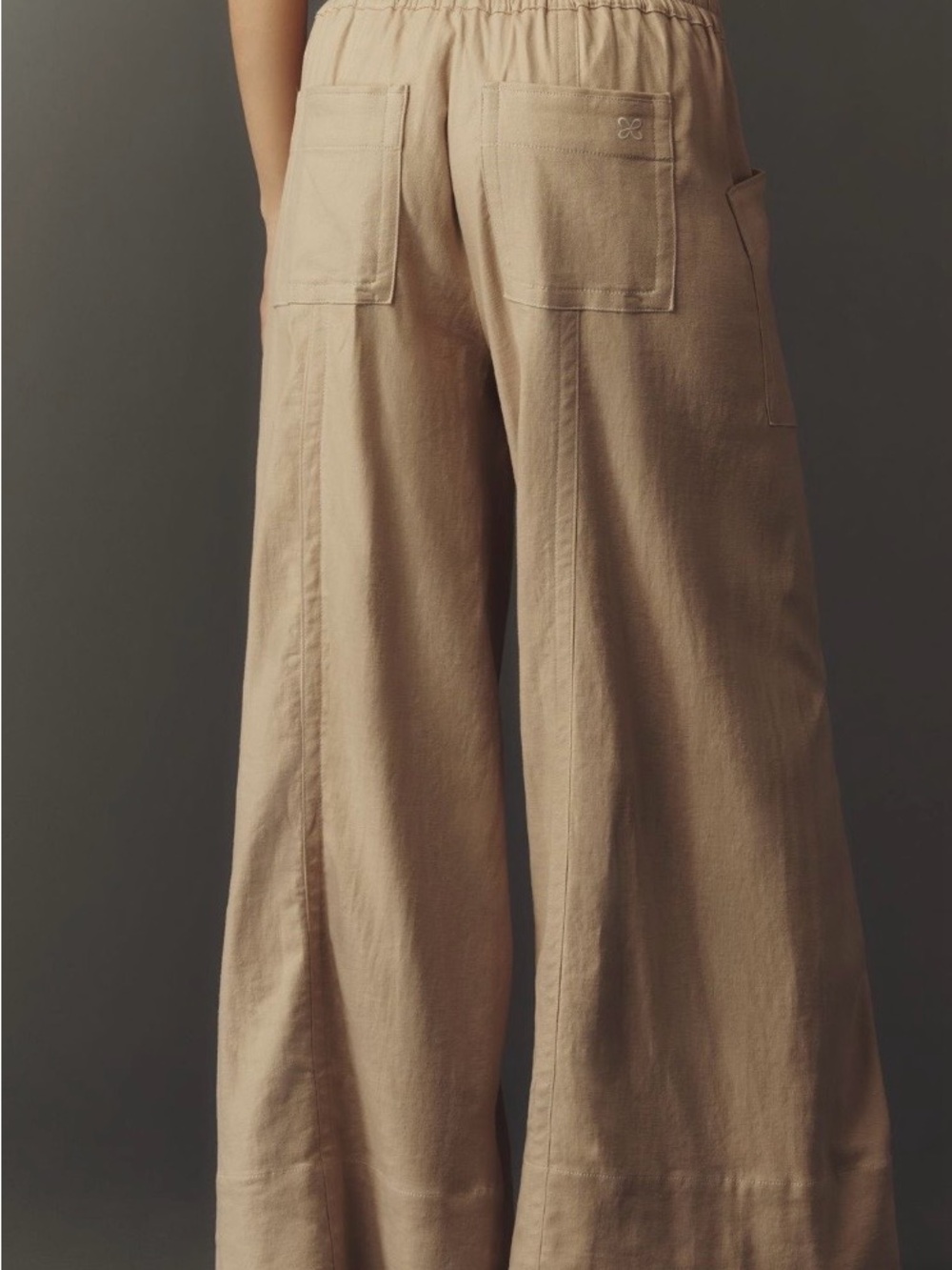 Maeve La Ponche Pull On Wide Leg Pants - Picture 7 of 7